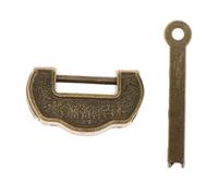 Cadenas chinois en cuivre de style rétro, collection cadeaux lingot