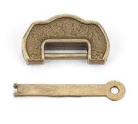 Cadenas chinois vintage antique rétro clé pour boîte à bijoux armoire à tiroirs (petit)