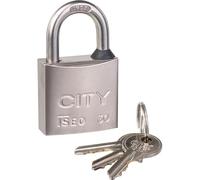 Cadenas city 30 nickele satineanse inox 3 cles varie