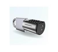 Cadenas connecté étanche locky-6 v3 à empreinte digitale, code, badge, bluetooth, et e secours