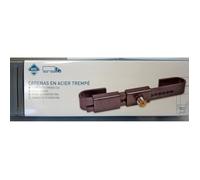 Cadenas container- HTC EQUIPEMENTS- en acier trempé- Conçu pour sécuriser les conteneurs et les fourgons de transport,