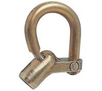THIRARD - Cadenas d'artillerie 29 c à talon coudé anse laiton triangle 5 mm - THIRARD