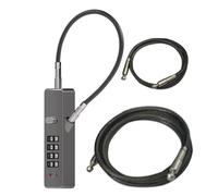 Cadenas de câble haute résistance - Chaîne antivol Z Cadenas de sécurité combiné | Mécanisme de rétention de protection à code à quatre chiffres, solution de protection Acer