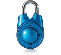 Cadenas de casier à combinaison Cadenas à combinaison directionnelle Cadran de vitesse à régler soi-même for casier ou boîte de rangement à l'école ou à la salle de sport (Color : Blue)