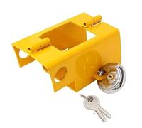 Cadenas de coupe de remorque, protection anti-vol, crochet de remorquage universel, château à suspension haute résistance, adaptateur robuste pour serrure de langue, serrure simple pour