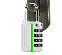 Cadenas de Gym à Code | avec repères phosphorescents - Cadenas étanche extérieur | Pour portail, terrasse, véranda, bureau, entrepôt, déménagement, randonnée, sac à