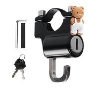 Cadenas de protection de tête de moto, cadenas de tête antivol pour moto antivol et moto antivol, résistant pour moto, verrouillage de sécurité pour moto, verrouillage de sécurité du cope