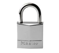 Cadenas de sécurité - MASTER LOCK - 30 mm - Double verrouillage - Acier inoxydable - Résistant aux intempéries