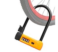 Cadenas De Vélo,Accessoire Velos Serrure A Code 4 Chiffres Reinitialisable Sans Cle - Serrure A Combinaison Pour Bicyclette,Pour Les Vélos De Route, Les VTT, Les Motos, Les Portes Et Les