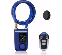 Cadenas de vélo avec alarme et GPS - VETOBIOL - Système de sécurité 2-en-1 - Sirène 110 dB - Télécommande 45,7 m