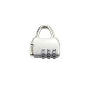 Cadenas de verrouillage à combinaison, Petit cadenas à mot de passe commun, serrure d'armoire, sac à dos, fermeture éclair, mini cadenas - rouge