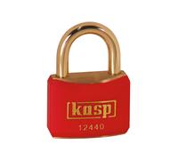 Cadenas de verrouillage Kasp rouge 20 x 21mm