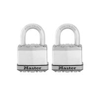Master Lock M5 x Tccsen Magnum Lot de 2 cadenas laminé 5,1 cm quantité 6