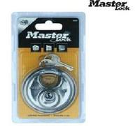 Master Lock 40EURD Cadenas disque Marin avec Clé, Gris, 9,6 x 7 x 2,8 cm
