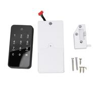 Cadenas Électronique pour Armoire, Système de Verrouillage Automatique, Matériau ABS Antirouille, 4 Batteries AA - Sécurité Professionnelle, Alarme de Batterie Faible, Usage