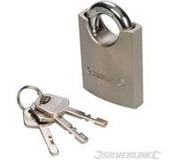 Cadenas en acier à anse protégée Silverline