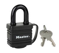 Cadenas en acier laminé à goupilles MASTERLOCK protection thermoplastique - 40 mm - 7804EURD