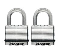 Cadenas En Acier Laminé Master Lock Excell™ 50Mm - Anse De 25Mm - Clé Identique