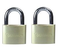 Cadenas En Aluminium DEFENDER Paquet De Deux 40mm DEFDFAL4T