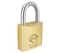 Cadenas en laiton avec arc standard, résistant à la corrosion, idéal pour sécuriser les portes, armoires et objets personnels.