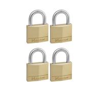 Cadenas En Laiton Massif Master Lock 40Mm 4-Pins - Clé Identique x 4 MLK140Q