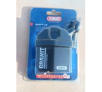 Cadenas haute sécurité - ABUS - 37/60 B/DFNLI Granit - Protection anti-corrosion - Norme EN 12320 - 2 clés