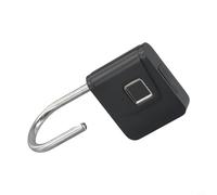 Cadenas intelligent à empreintes digitales en alliage de zinc étanche rechargeable par USB avec reconnaissance rapide Algorithme d'apprentissage IA pour intérieur ou extérieur