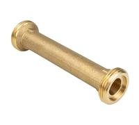 Cadenas JS - Raccord 1" (DN20) x 130 mm - Pour compteur d'eau - Compteur de chaleur - Laiton brut - 008004040001