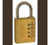 Kasp Security Cadenas K11040 avec serrure à combinaison Or-Jaune