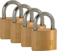 Kasp K12040D4 Série 120 Lot de 4 Cadenas à clé 40 mm