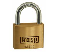 Cadenas Kasp K12540A1 or-jaune avec serrure à clé