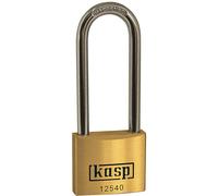 Cadenas Kasp K12540L63A1 or-jaune avec serrure à clé