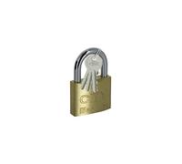 Cadenas à 3 clés - anse acier cémenté - City 45 ISEO