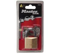 Master Lock 2940EURD Cadenas en laiton 40 mm Double verrouillage haute sécurité, Or