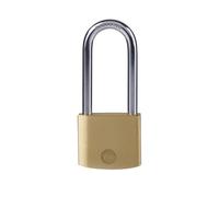 Yale Cadenas laiton 40 mm à Anse Longue - Y110B/40/152/1 - Anse acier cémenté, 3 clés - Pour chaînes, échelles, portails, vélos, casiers, vestiaires de sport