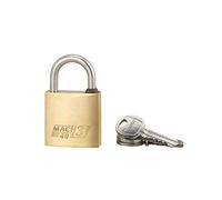 Cadenas Mach 3 40mm arc acier inoxydable, laiton, extérieur, anti-corrosion, 3 clés - THIRARD