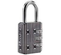 Master Lock Cadenas vestiaire Motif Vintage Multicolore 30 mm