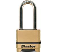 Cadenas Excell® en zinc MASTERLOCK 56 mm - Combinaison programmable - M175EURDLH