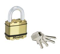 Cadenas Master Lock Excell laiton massif 52 mm M5BEURD