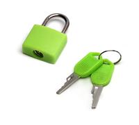 Cadenas MroMax Serrure pour maison, bureau, armoire, tiroir, valise, porte - Vert - 1 pièce