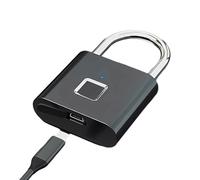 Cadenas numérique à code et lecteur d'empreintes digitales, grand modèle pour usage domestique et professionnel