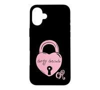 Cadenas Officiel Olivia Rodrigo Drop Dead Lock Coque pour iPhone 16 Plus