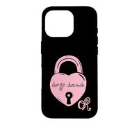 Cadenas Officiel Olivia Rodrigo Drop Dead Lock Coque pour iPhone 16 Pro