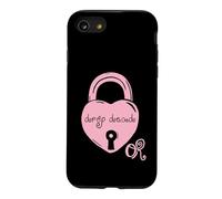Cadenas Officiel Olivia Rodrigo Drop Dead Lock Coque pour iPhone SE (2020) / 7/8