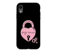 Cadenas Officiel Olivia Rodrigo Drop Dead Lock Coque pour iPhone XR