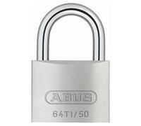 ABUS Cadenas à clé 64TI/35 KA6355, corps Titalium, anse acier cémenté, clé identique, 35 mm