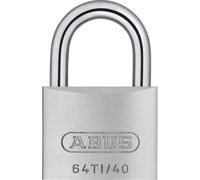 ABUS Cadenas 64 Titalium 64TI/50 KA, 50 × 77 × 17 mm, entrouvrant