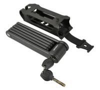 Cadenas pliable pour vélo avec support