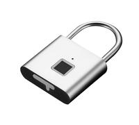 Cadenas pour placard, sans clé, résistant, avec recharge USB, cadenas intelligent, pour extérieur : abri, portail, jardin, dortoir, casier, école, bagages