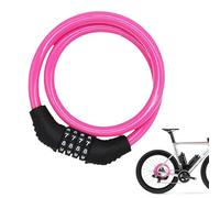 Cadenas pour trottinette électrique - Câble antivol haute résistance pour vélo, accessoires pour vélos juvénile et adulte, transport urbain, scolaire, extérieur, skateboard